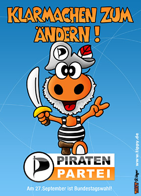 Piratenpartei - Klar machen zum ändern!