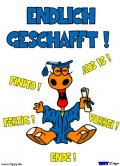 Endlich geschafft!