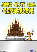 Geburtstagstorte